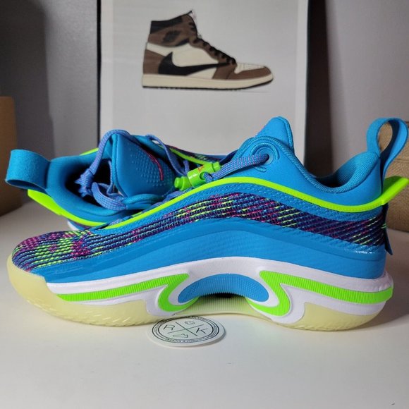 Air Jordan 36 XXXVI Low 'Luka Doncic' Blue - Picture 2 of 4